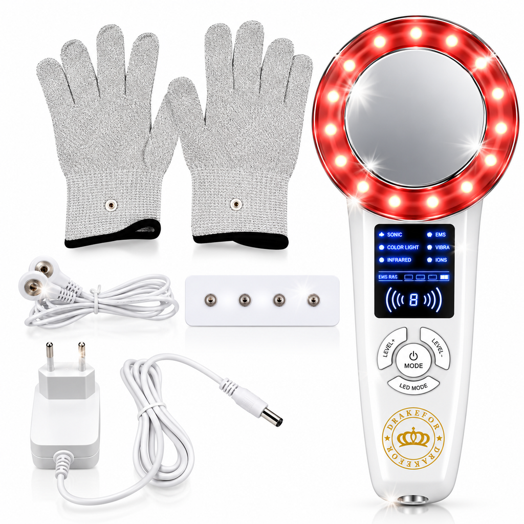 Drakefor DKF-880 X | Dispositivo Facial y Corporal 6 en 1