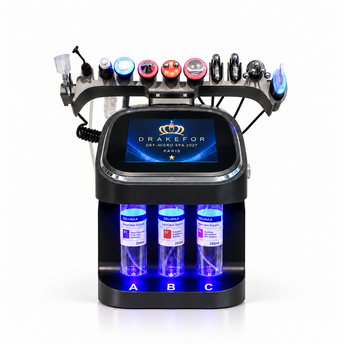 Hidrodermoabrasión Profesional DKF-Hidro Facial Spa 2027