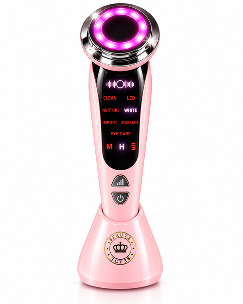 Dispositivo de belleza , limpieza ,lifting Facial y SPA EMS 7 en 1 DKF- LA VIE EN ROSE