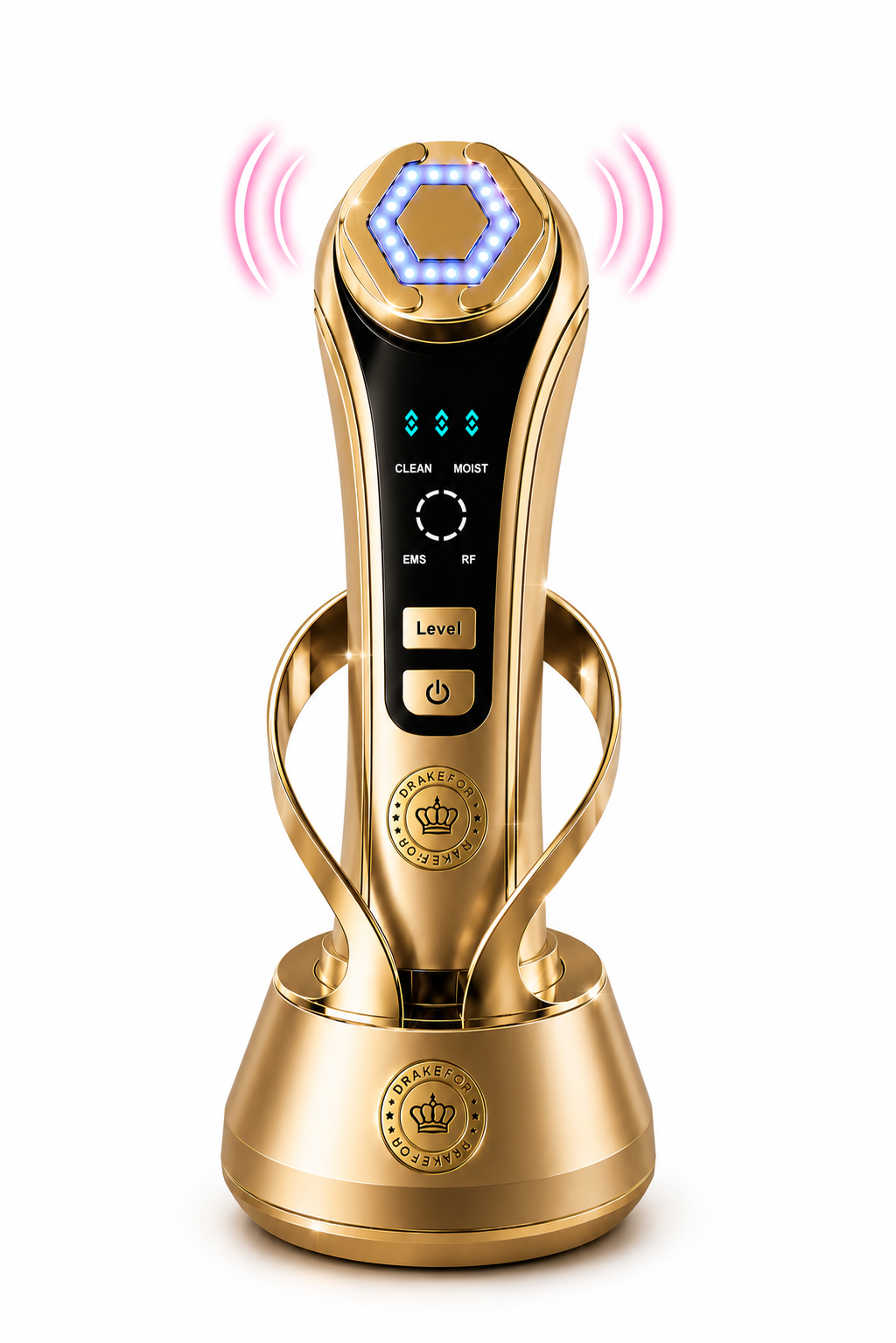 Dispositivo de Radiofrecuencia de Lujo DKF RF Luxe Gold | Lifting Facial y Antiedad