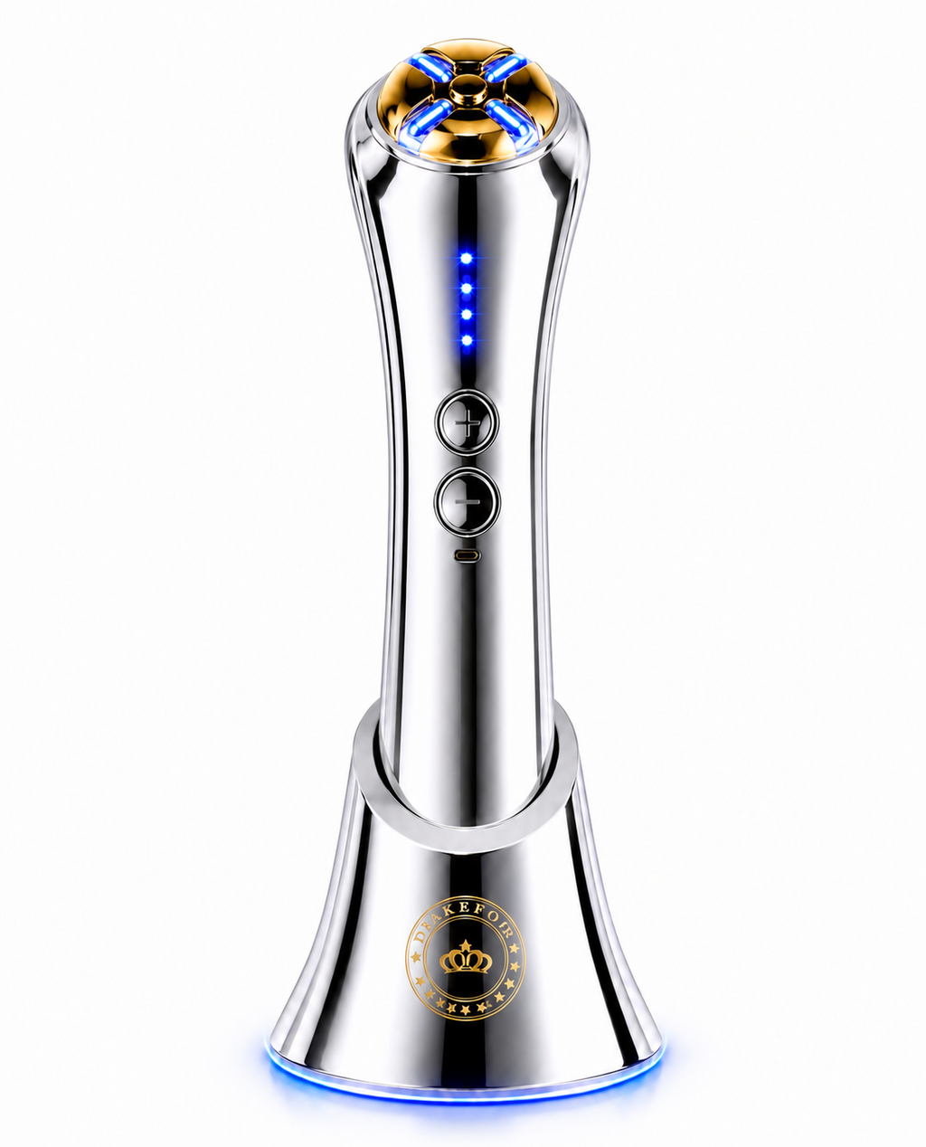 Dispositivo Belleza 7 en 1 DKF Star Plate Luxe | RF, EMS, Iones y Fototerapia Facial
