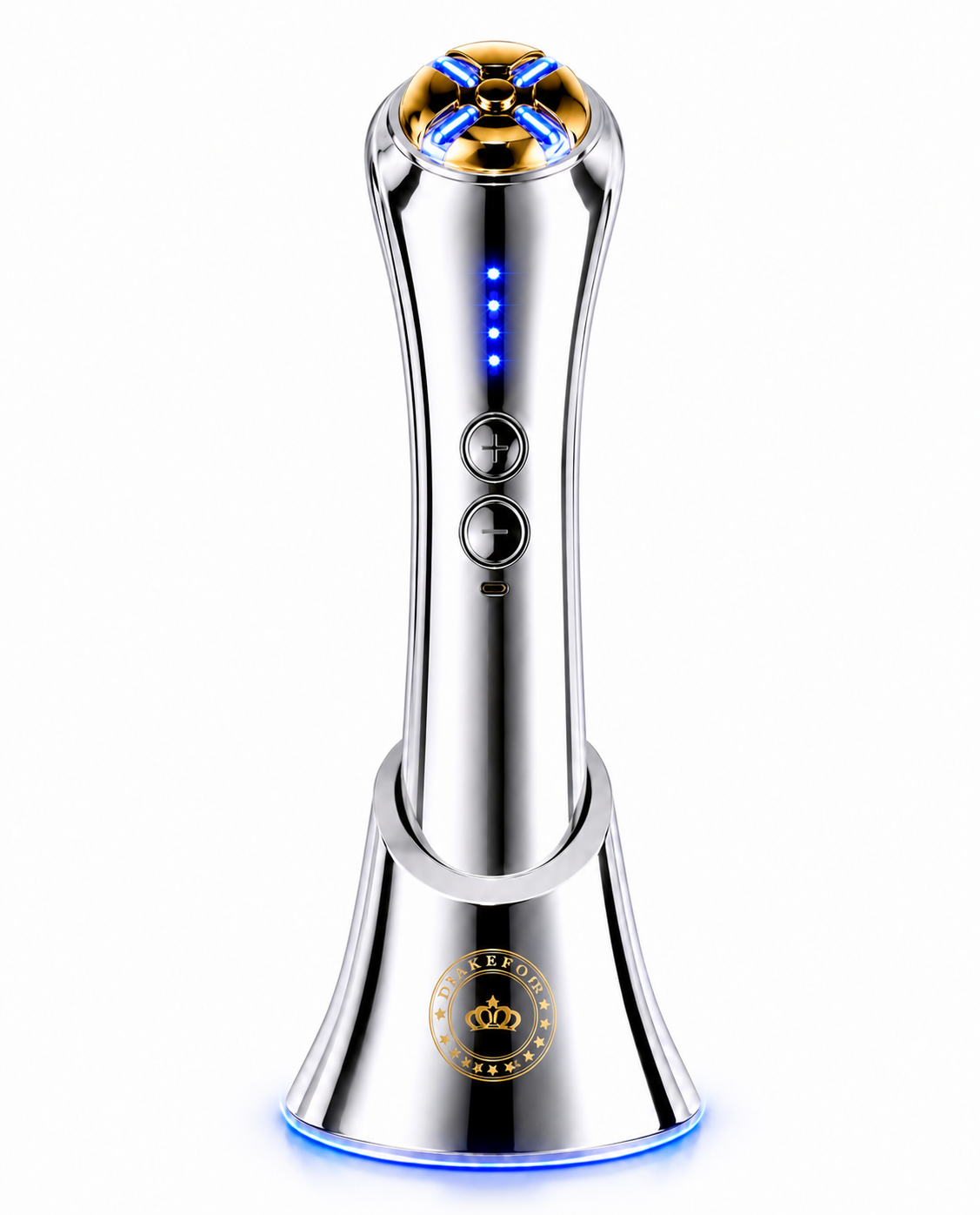 Dispositivo Belleza 7 en 1 DKF Star Plate Luxe | RF, EMS, Iones y Fototerapia Facial