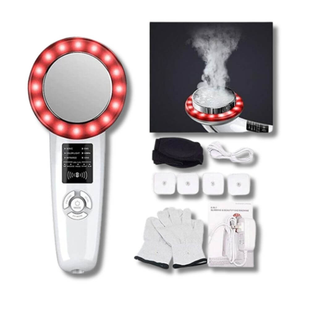 Drakefor DKF-880 PLUS | Dispositivo Multifunción 6 en 1 Anticelulítico y Rejuvenecedor Facial