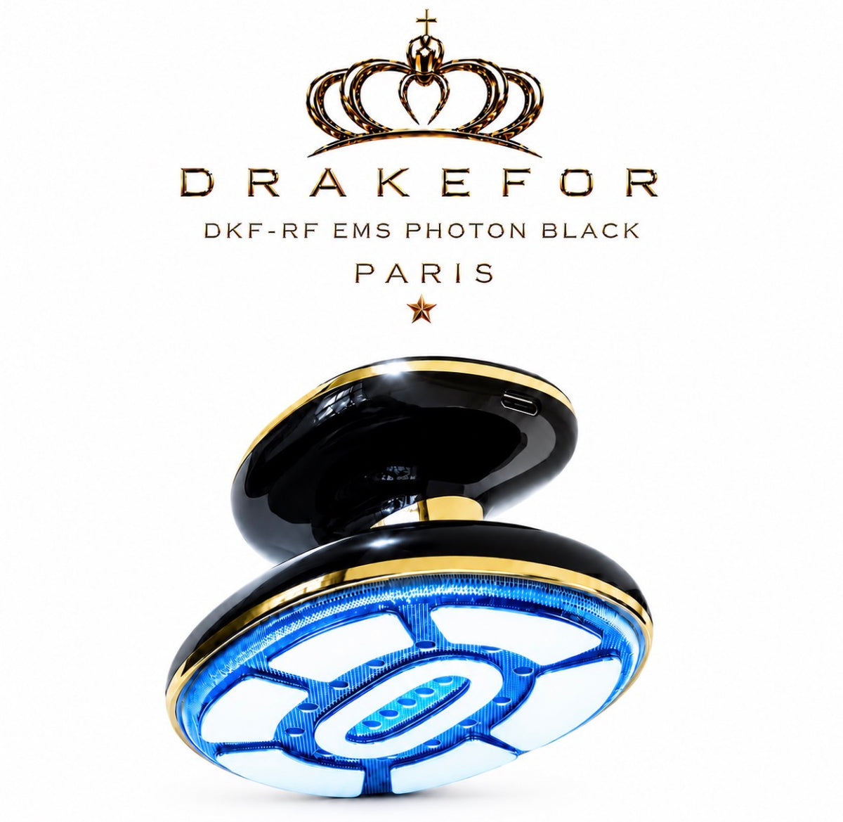 Dispositivo de modelado y reductor de grasa DKF-RF EMS Photon Black Paris