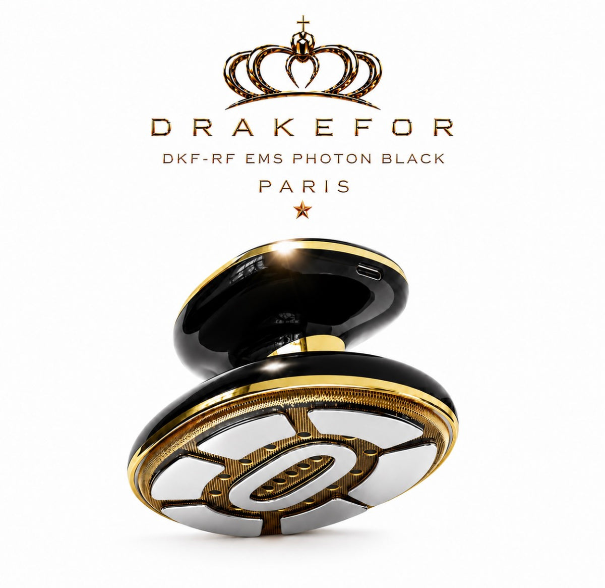 Dispositivo de modelado y reductor de grasa DKF-RF EMS Photon Black Paris
