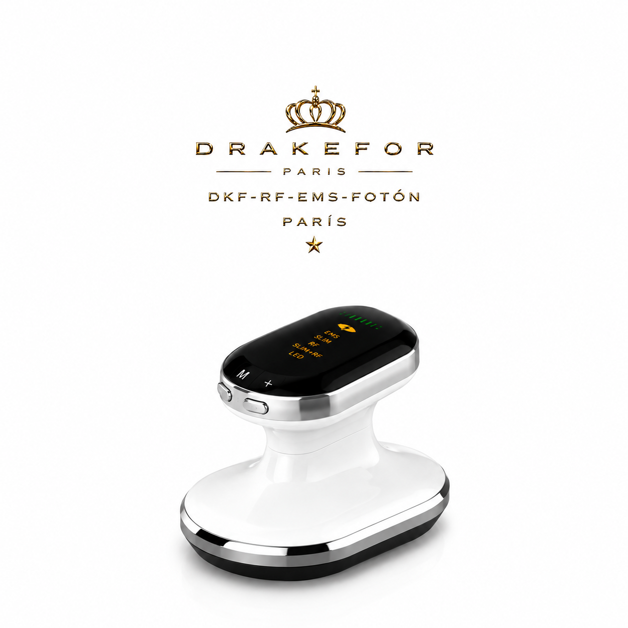 Dispositivo Anticelulítico RF + EMS + Fotón Corporal | Drakefor DKF Anti Celulítico