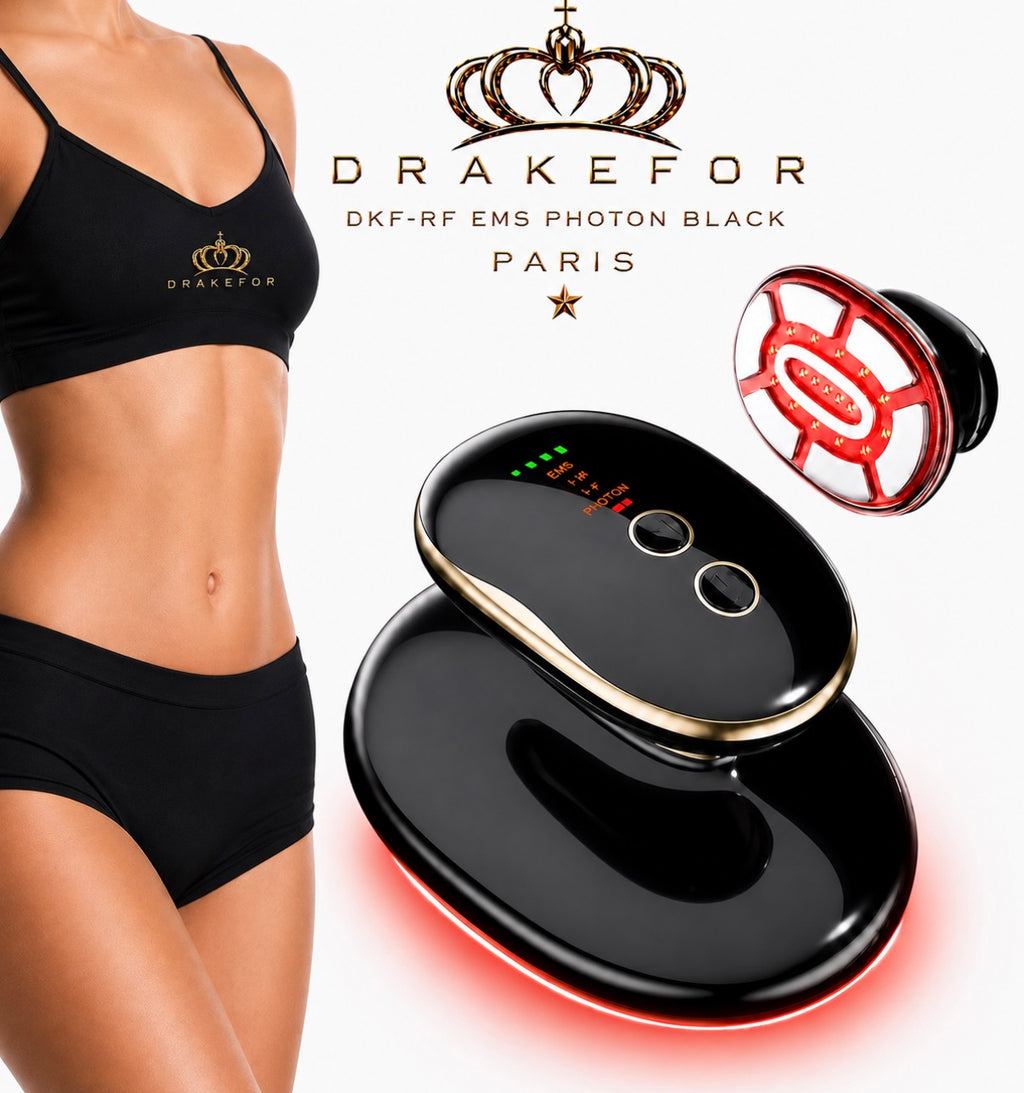 Dispositivo de modelado y reductor de grasa DKF-RF EMS Photon Black Paris