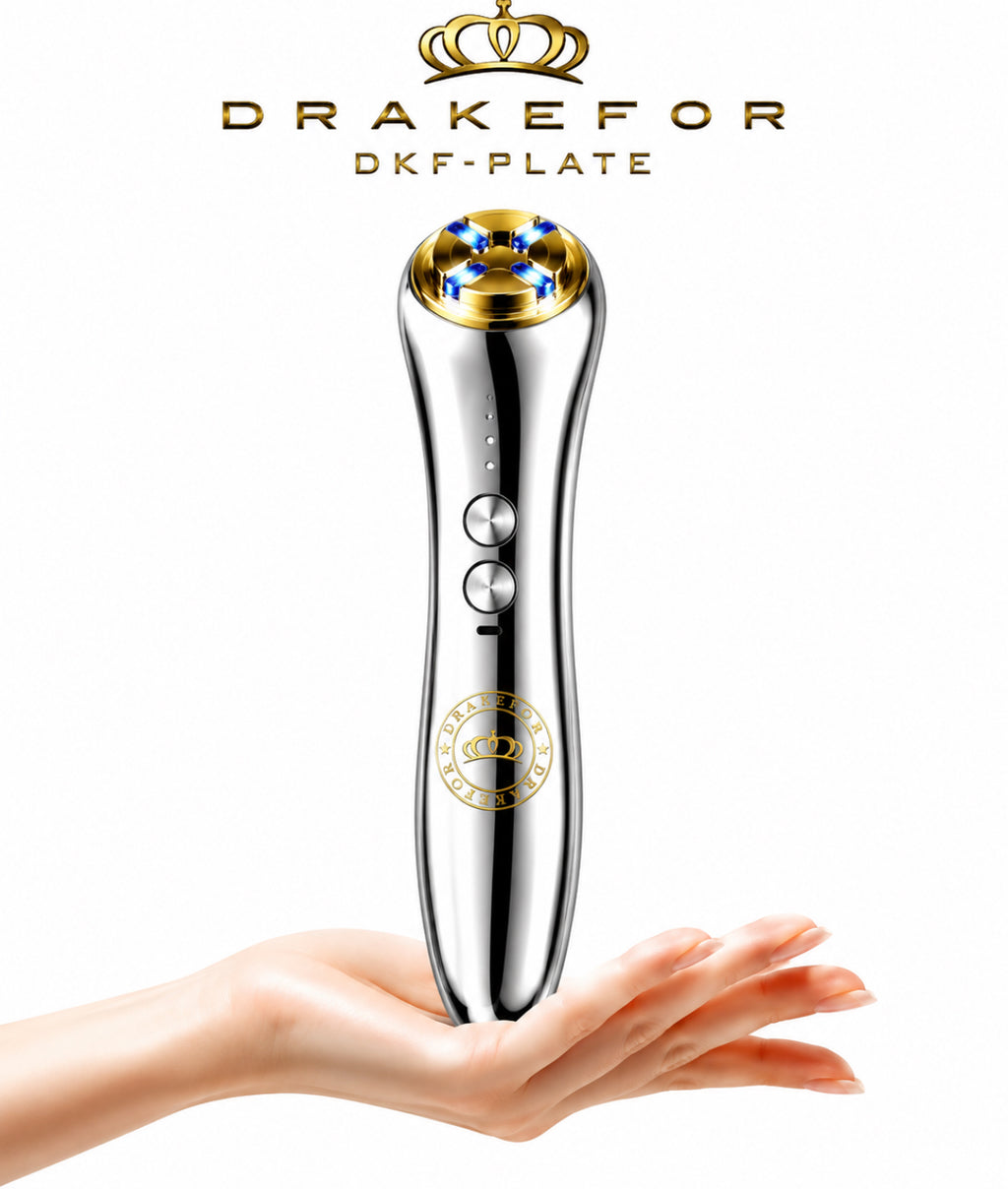 Dispositivo Belleza 7 en 1 DKF Star Plate Luxe | RF, EMS, Iones y Fototerapia Facial