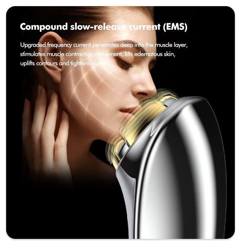Dispositivo de Belleza Extrema RF + EMS + Electroporación + Fotón + Vibración  DKF-STAR PLATE LUXE  Drakefor