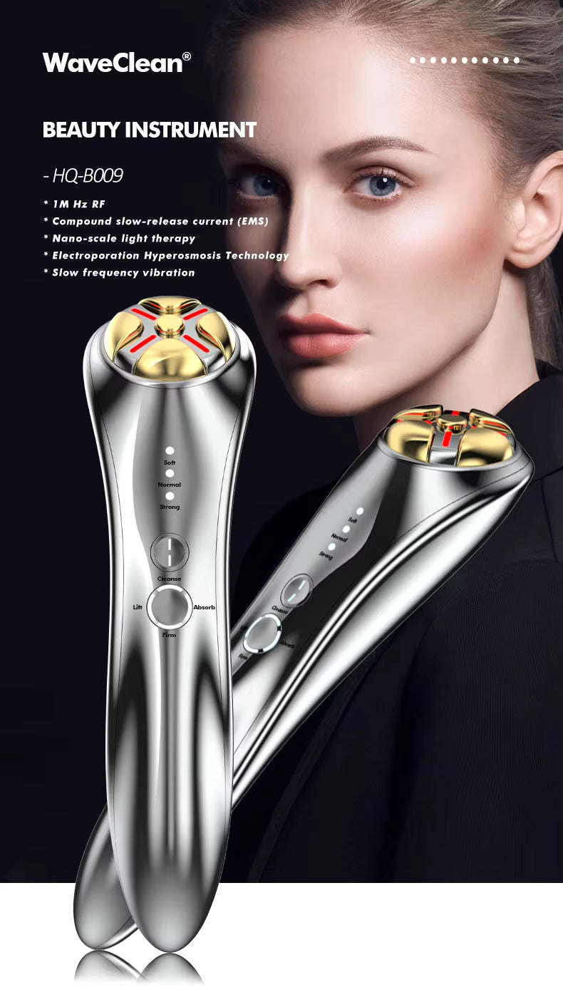 Dispositivo de Belleza Extrema RF + EMS + Electroporación + Fotón + Vibración  DKF-STAR PLATE LUXE  Drakefor