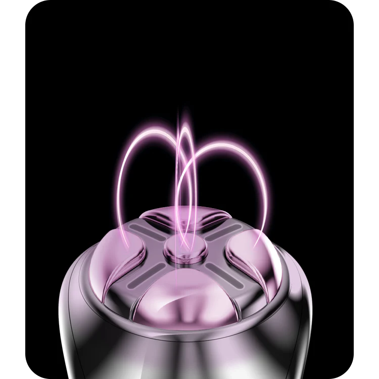 Dispositivo estética profesional  facial , papada y cuello  7 en 1 DKF Star Plate Luxe | RF, EMS, Iones y Fototerapia Facial