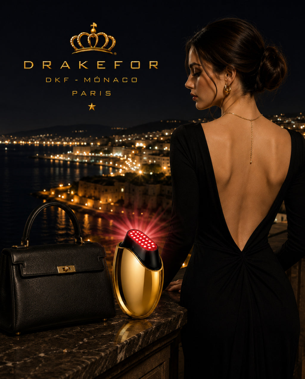 Drakefor EMS Monaco Personal Radio Frequency and Collagen Electrostimulation Device