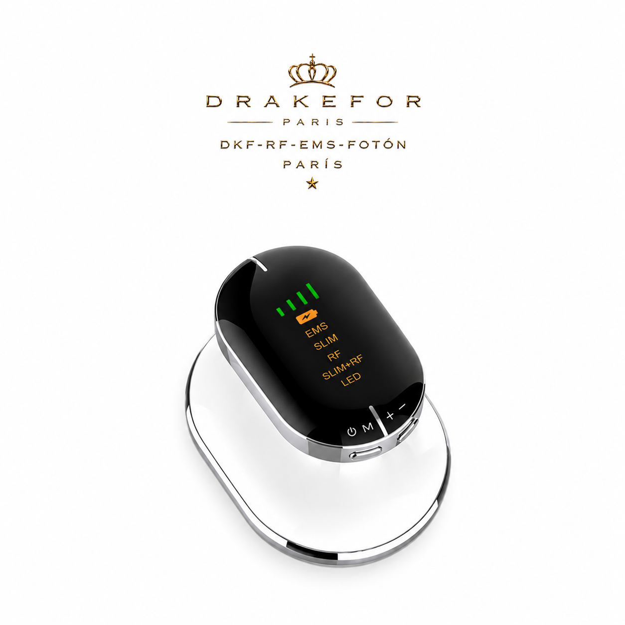 Dispositivo Anticelulítico RF + EMS + Fotón Corporal | Drakefor DKF Anti Celulítico