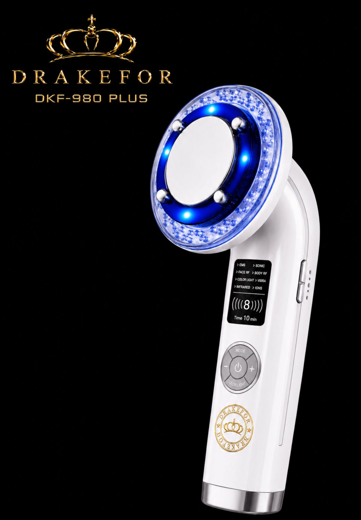 Dispositivo multifunción de belleza para el hogar 8 en 1 DKF-980 PLUS Drakefor