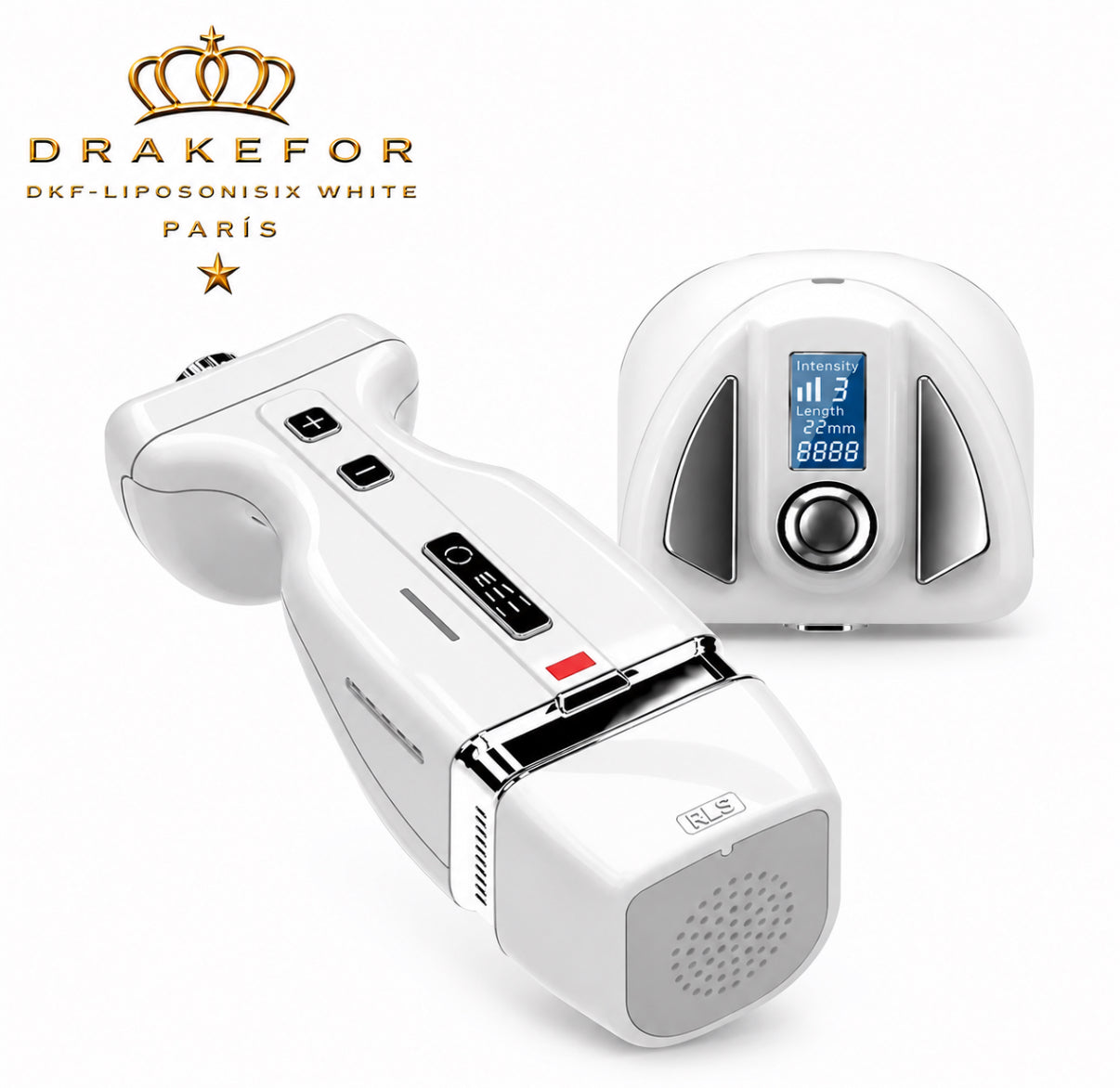 Drakefor HIFU Aesthetic Device for Body and Face for Home Use, Effective Anti-Cellulite and Rejuvenation