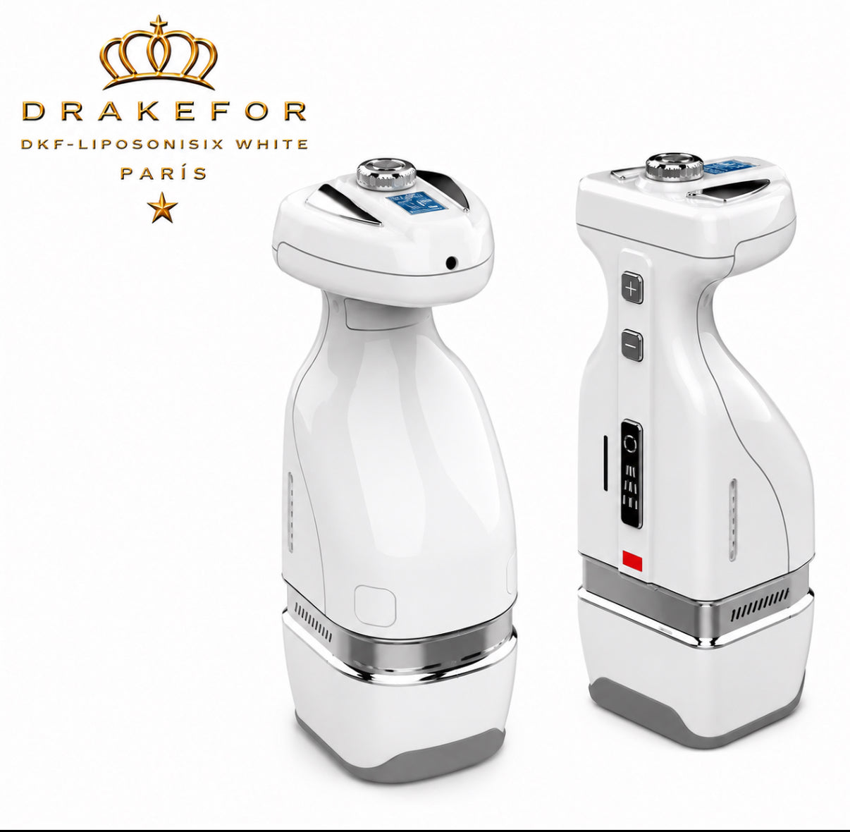Drakefor HIFU Aesthetic Device for Body and Face for Home Use, Effective Anti-Cellulite and Rejuvenation