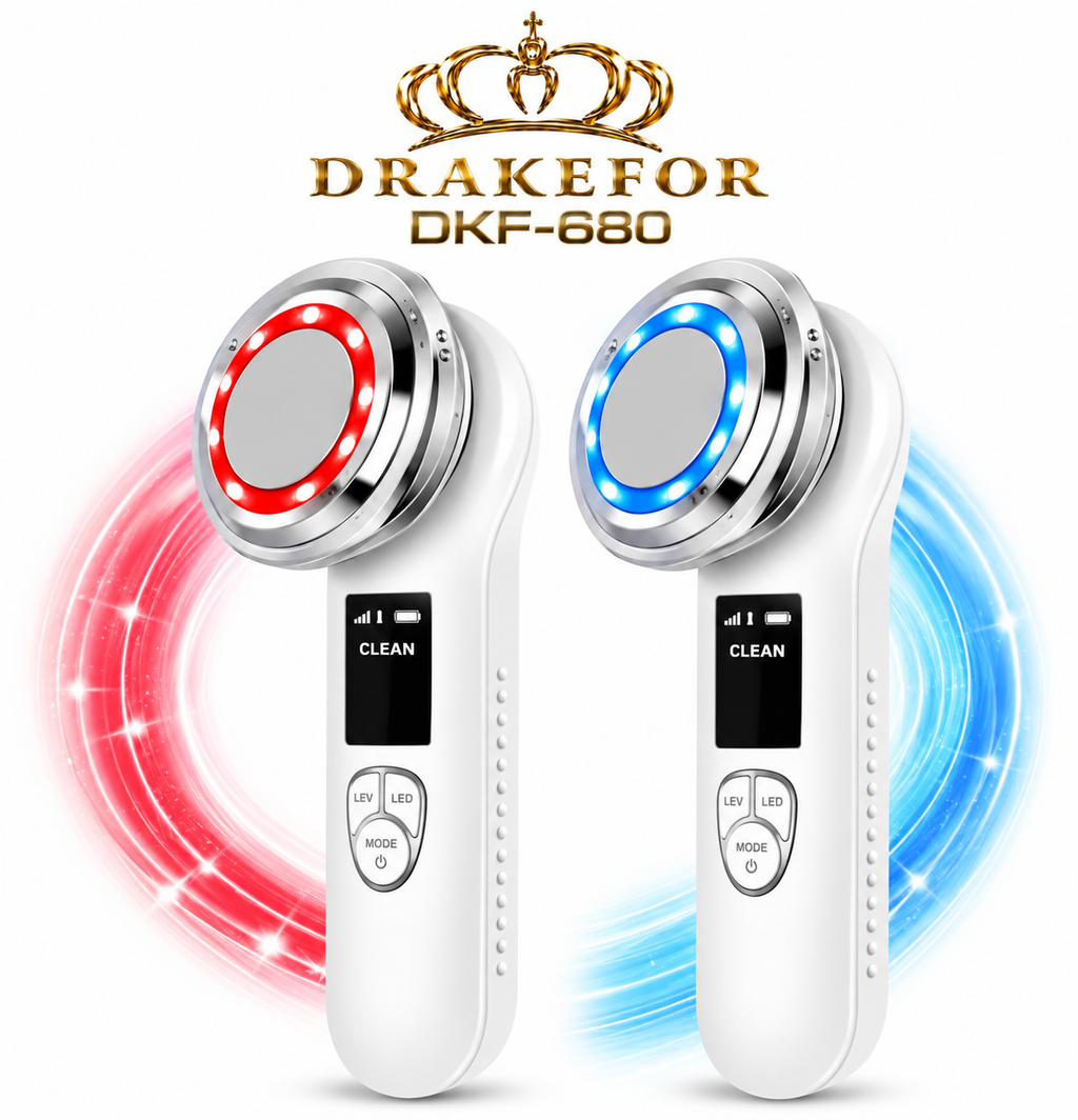 Dispositivo facial 5 en 1 con EMS y LED Drakefor DKF-680 |
