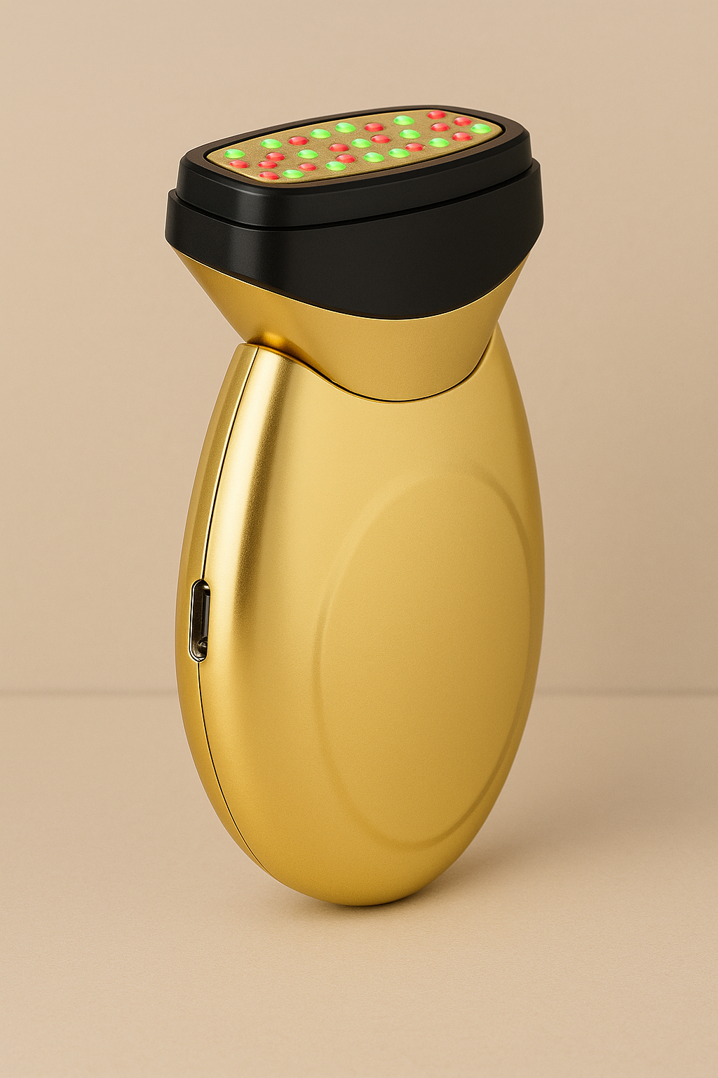 Masajeador Facial LED Rejuvenecedor con Microcorriente DKF-SAINT TROPEZ RADIO FRECUENCIA FACIAL LUXE Drakefor