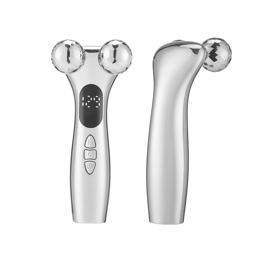 Instrumento de Belleza Facial de Microcorriente Eléctrico con Pantalla LED DKF-STAR SILVER GOLF Drakefor