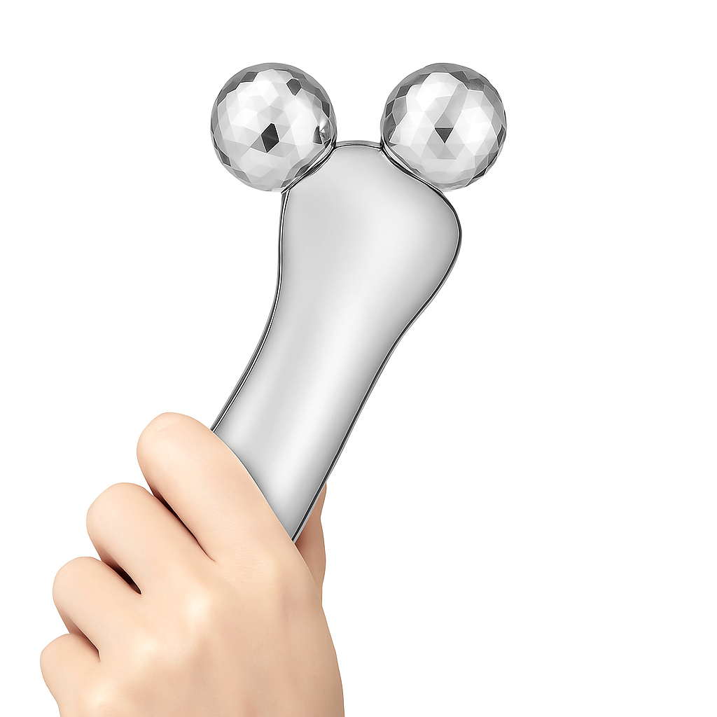 Instrumento de Belleza Facial de Microcorriente Eléctrico con Pantalla LED DKF-STAR SILVER GOLF Drakefor