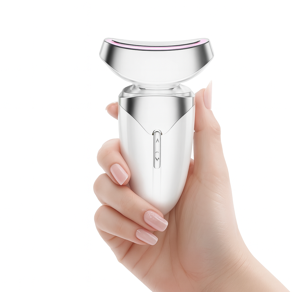 Masajeador Facial y de Cuello 3 en 1 con Calor y Frío DKF-QLINIQ CLEAN NECK HOT COOL FOTON Drakefor