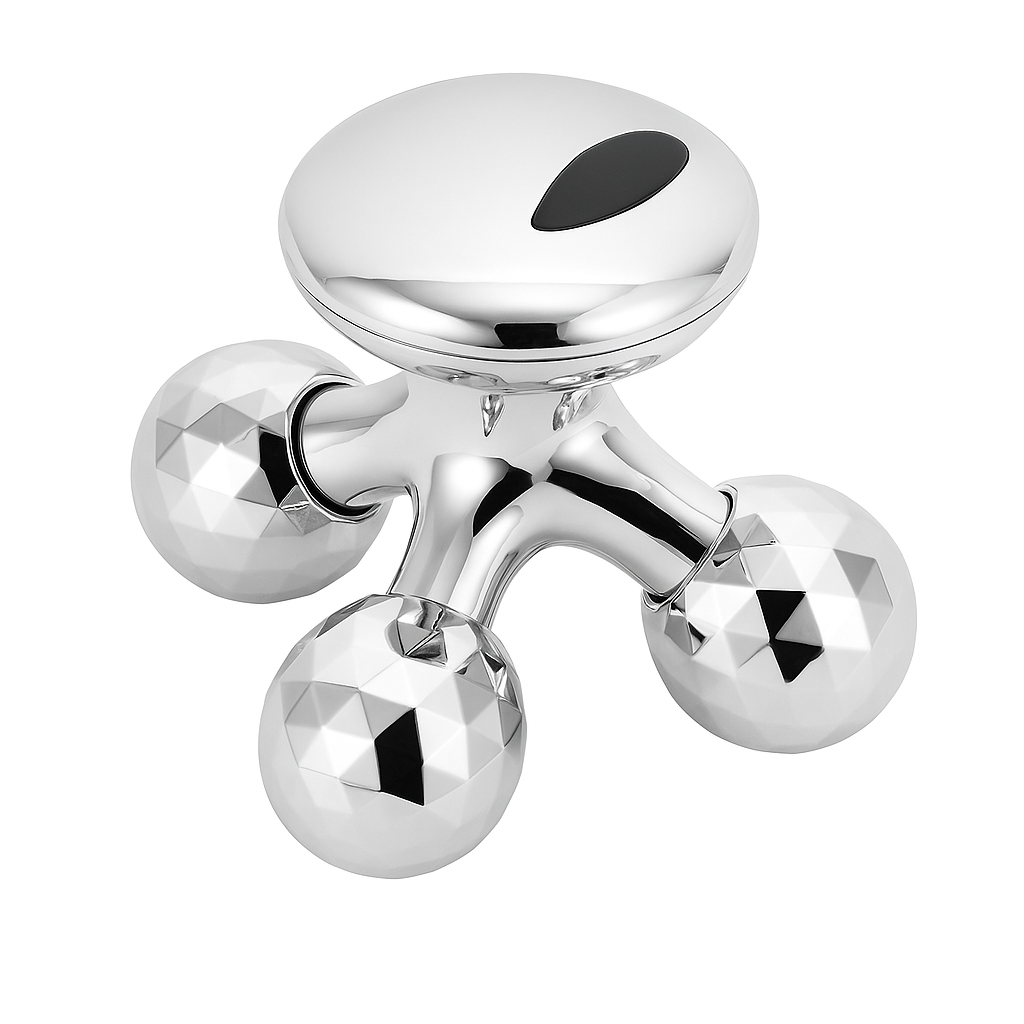 Masajeador de Rodillos 4D de Microcorriente DKF-SILVER MASSAGER 4D Drakefor