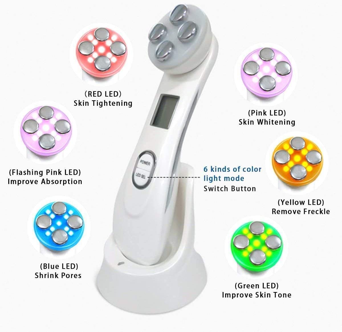 Radiofrecuencia facial y corporal de belleza Drakefor DKF-9905