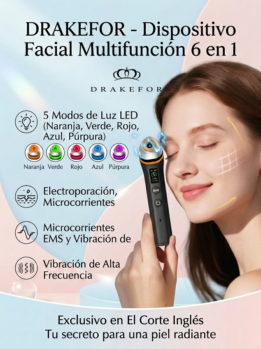 Dispositivo de terapia facial y de cuello DKF- SHAK NOIRE