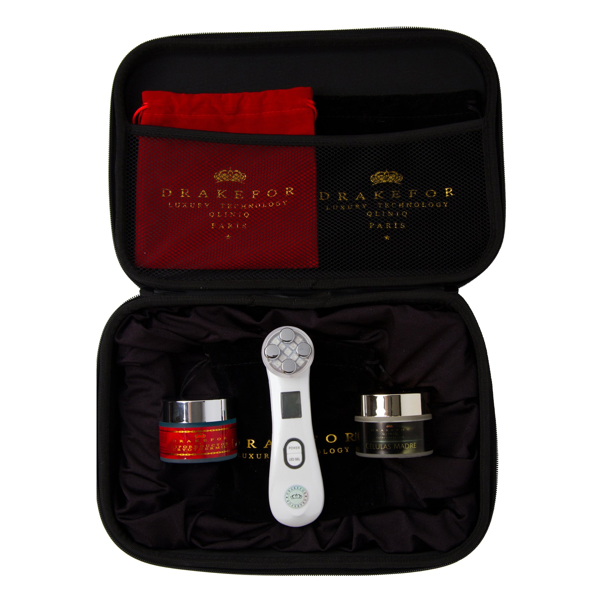Lote Radiofrecuencia facial y corporal de belleza  Drakefor DKF-9905  3 pz