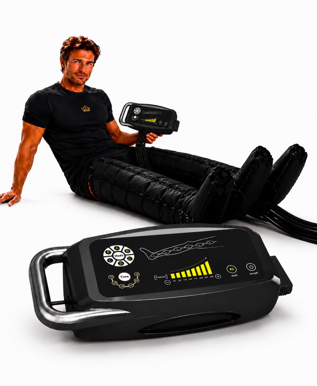 Presoterapia de masaje con compresión de aire y control por mando a distancia DKF-PRESOTERAPIA PARIS