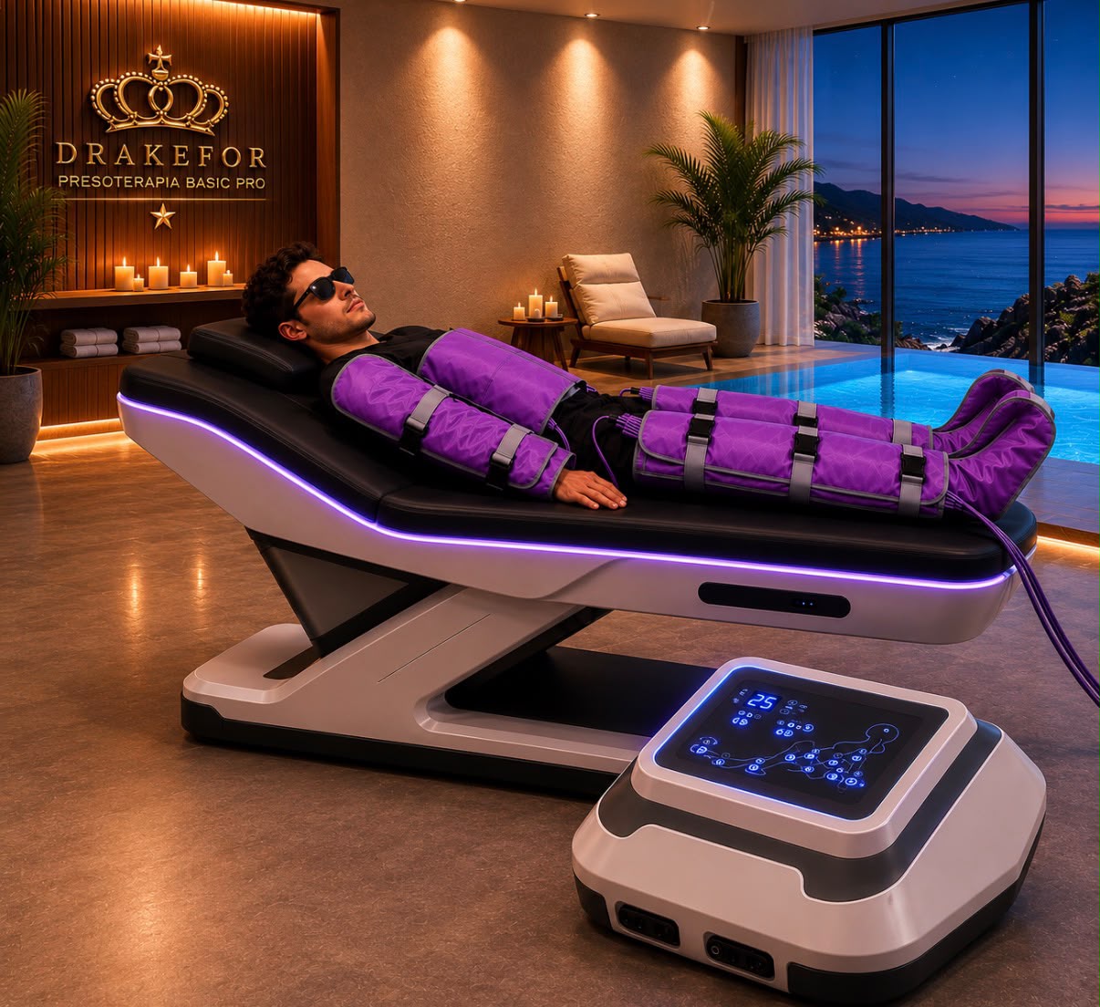 Presoterapia Profesional cuerpo entero DKF-PRESOTERAPIA PRO BASIC Drakefor