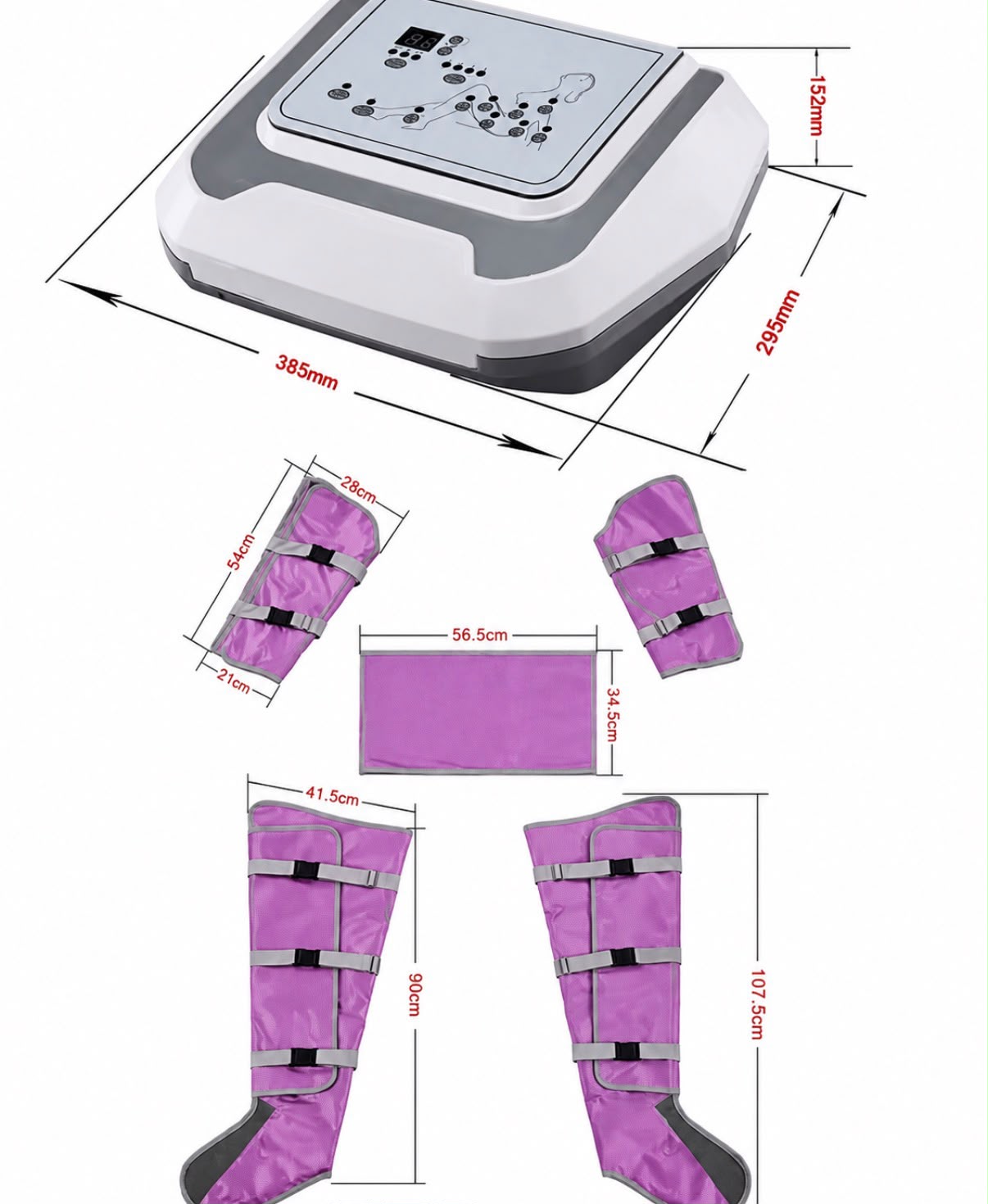 Presoterapia Profesional cuerpo entero DKF-PRESOTERAPIA PRO BASIC Drakefor