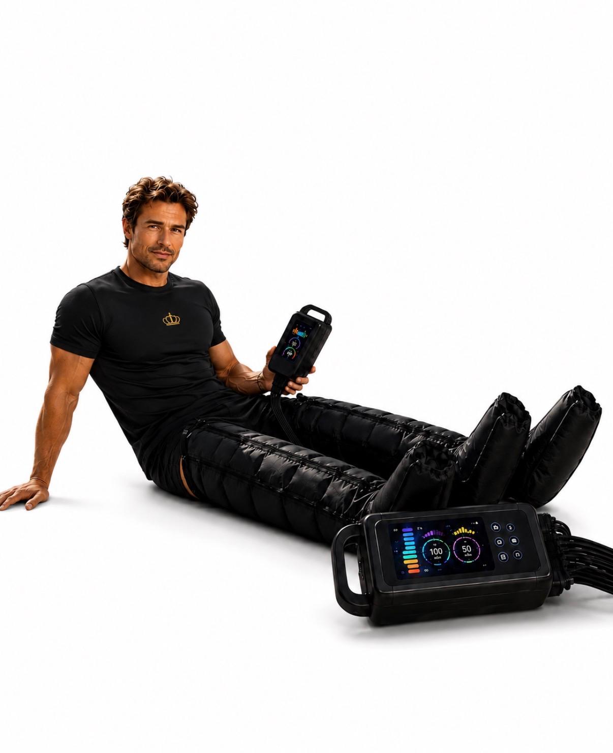 Presoterapia profesional de masaje con compresión de aire con pantalla OLED  DKF-PRESOTERAPIA OLED