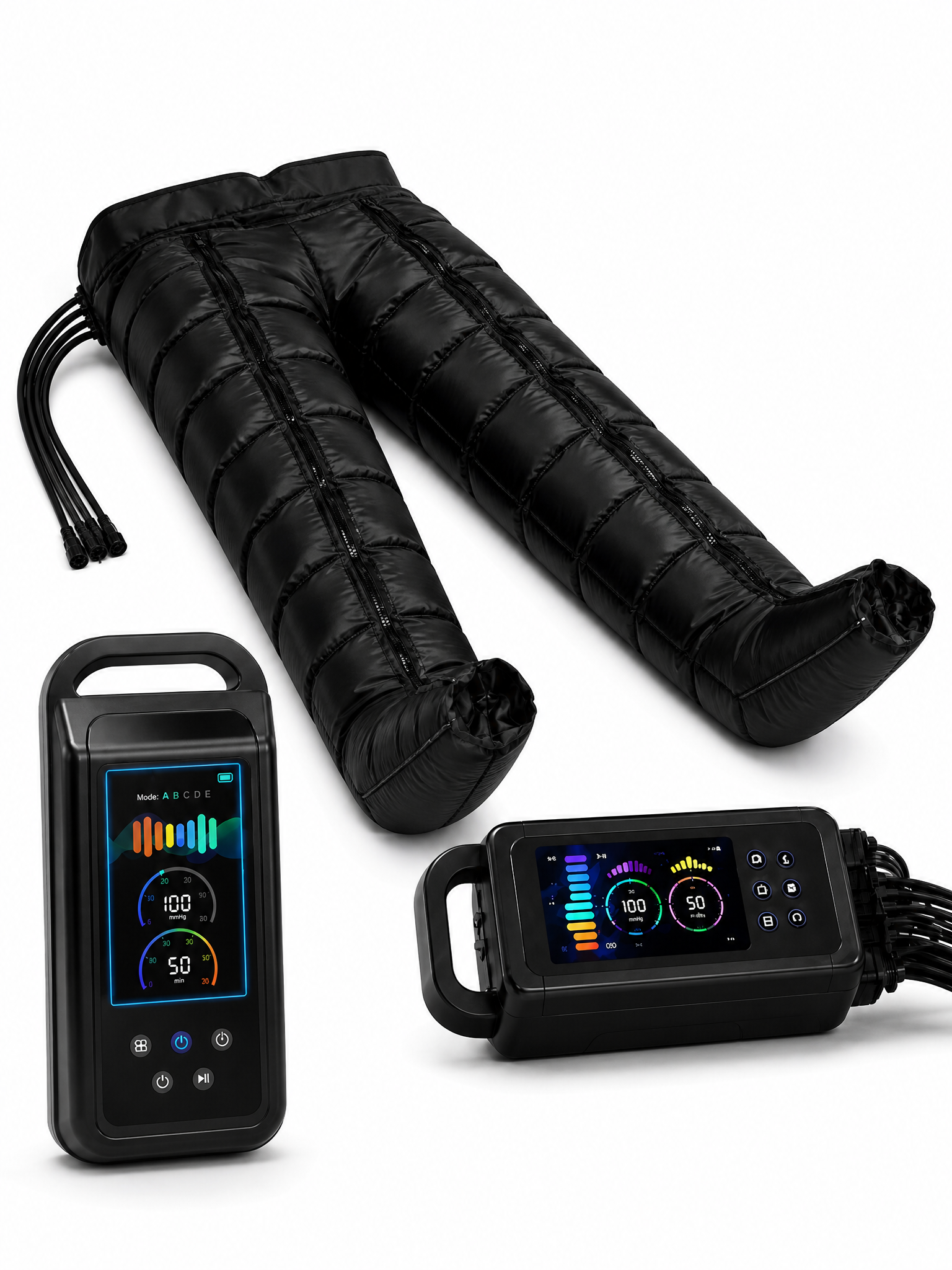 Presoterapia profesional de masaje con compresión de aire con pantalla OLED  DKF-PRESOTERAPIA OLED