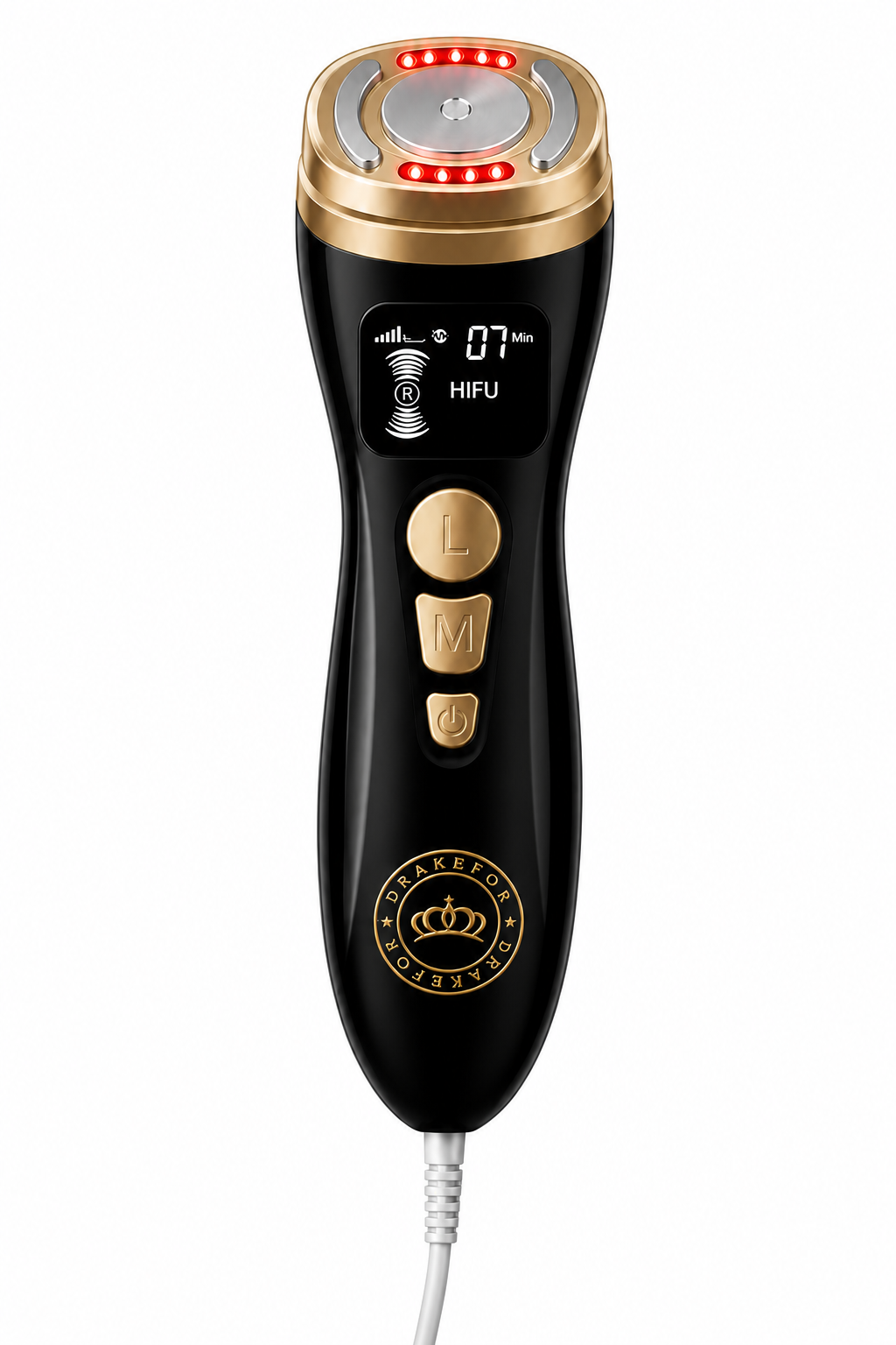 Ultrasonidos Drakefor DKF-MINI HIFU RF LIGHT TERAPY HOME  BLACK EDITION