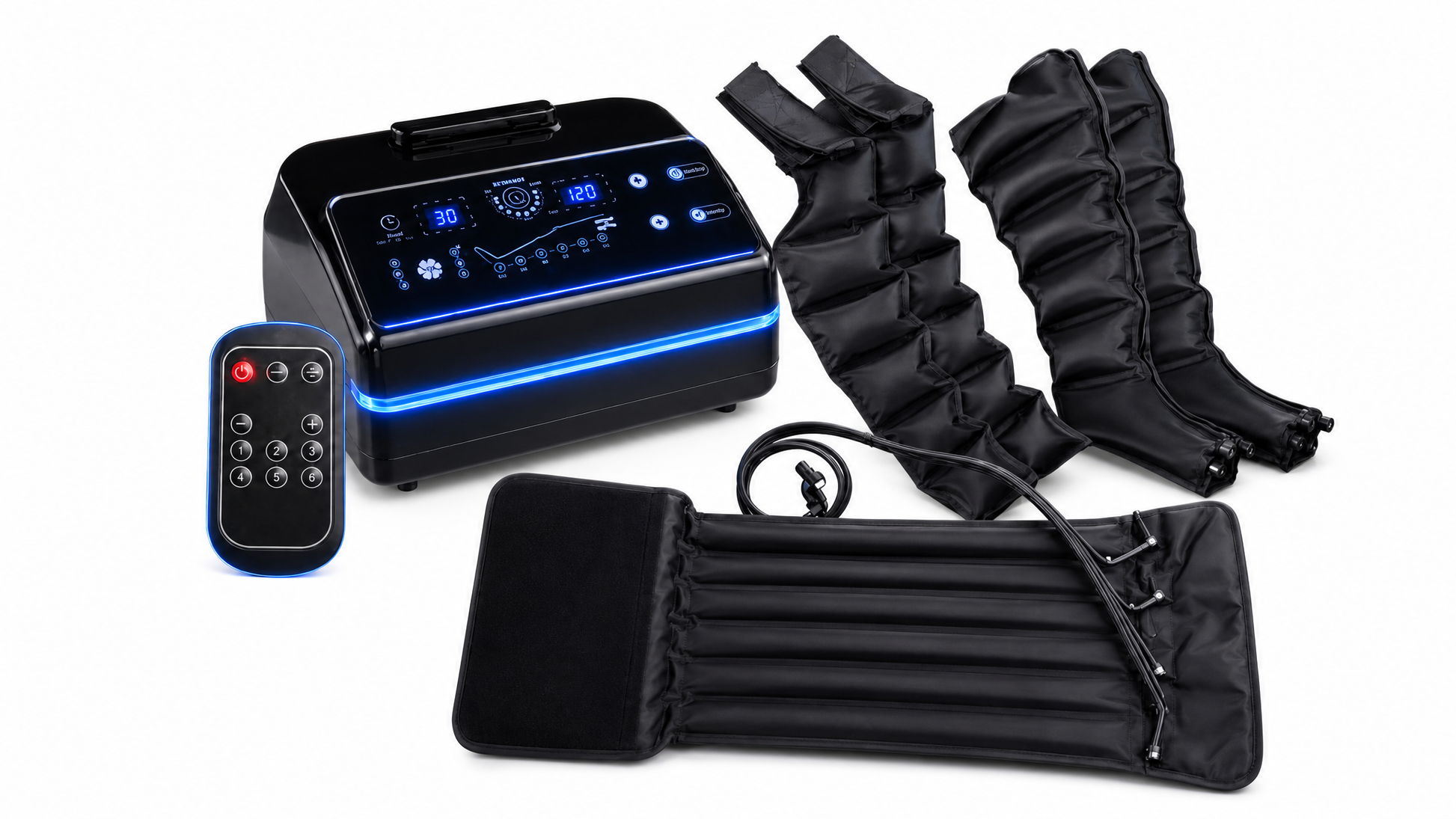 Professional pressotherapy device DKF-PRESSOTERAPIA PRO 3.0 with Drakefor remote control