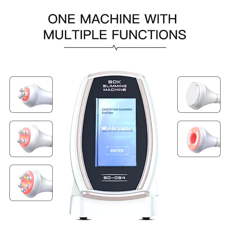Maquina Multi Función Cavitacion-Radio Frecuencia Vacum Lipo Laser Home Drakefor