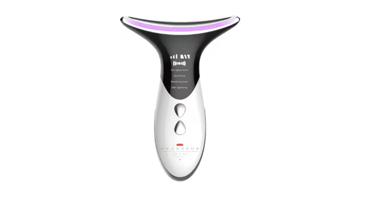 Lote Dispositivo estético efecto lifting de cuello Drakefor DKF-QLINIQ B  3 pz