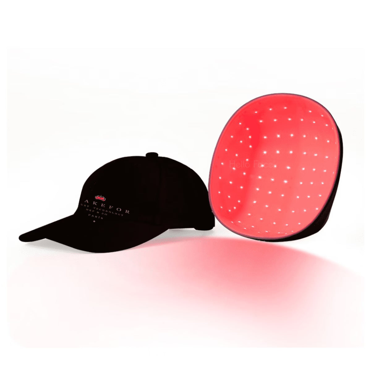 Gorra anticaída y refuerzo post operatorio capilar Drakefor mediante la emisión de 308 Micro láser